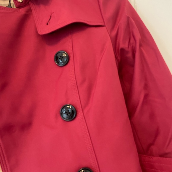 Stunning NWT red #trenchcoat perfect fit for spring - Picture 8 of 9